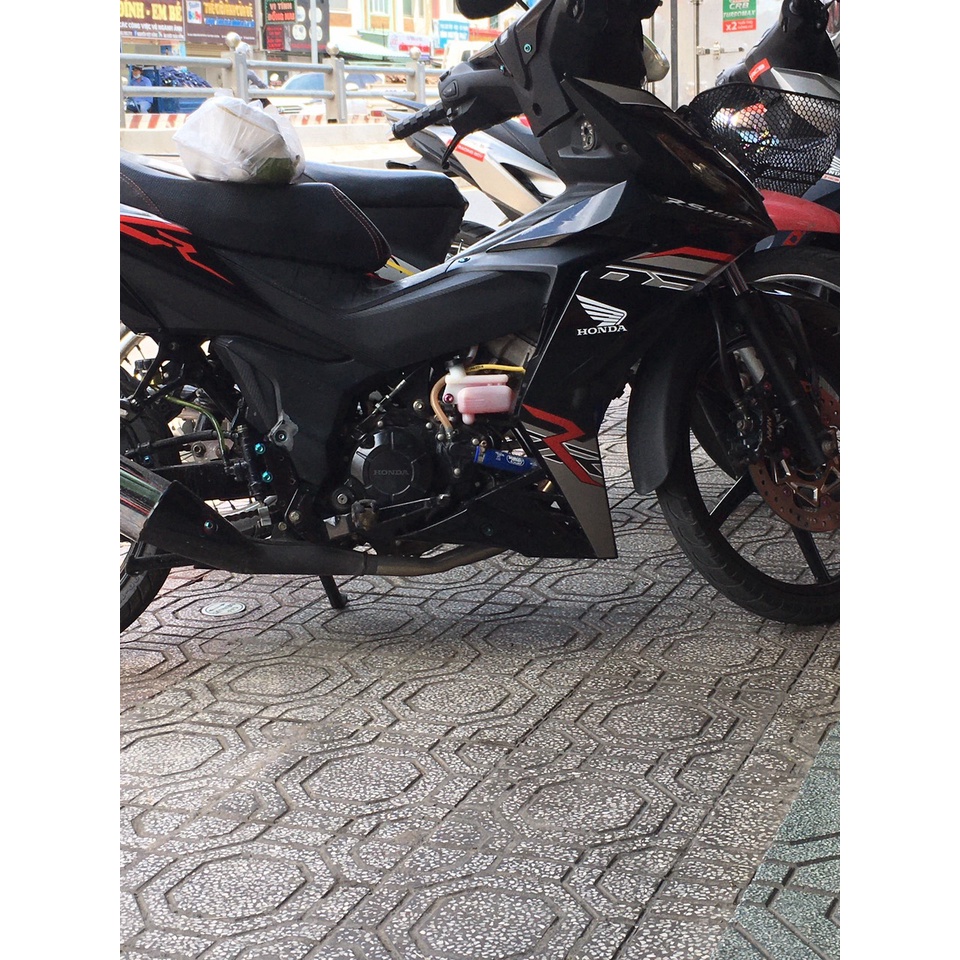 Bộ bình nước phụ Winner X, Winner đời đầu, Winner V1 chế từ bình nước xe AB 125, hàng din honda mới 100%