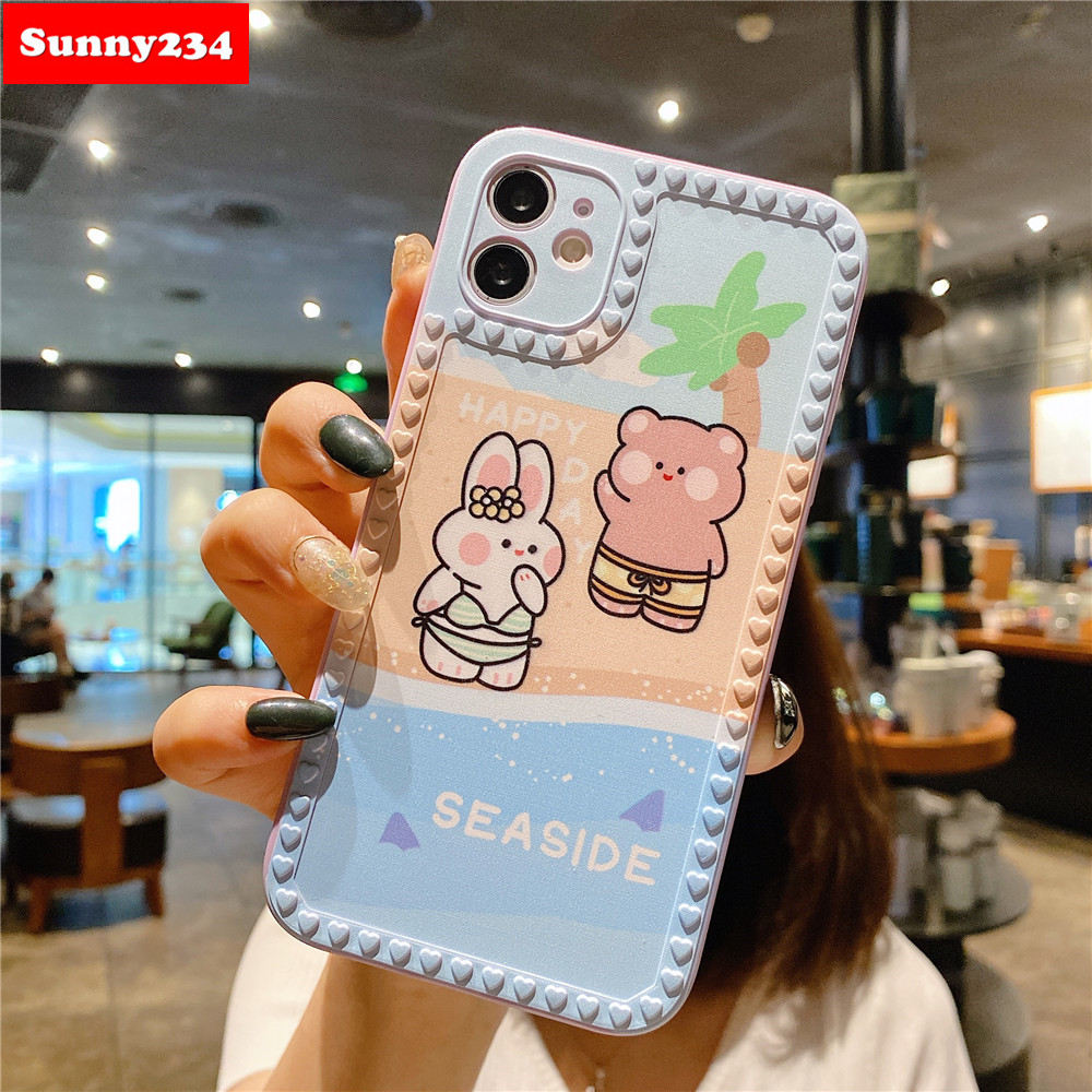 Ốp Lưng Họa Tiết Hoạt Hình Dễ Thương Cho Iphone 12 Mini Pro Max Iphone 11 Pro Max Iphone 6 6s 7 8 Plus X Xs Max Xr | BigBuy360 - bigbuy360.vn