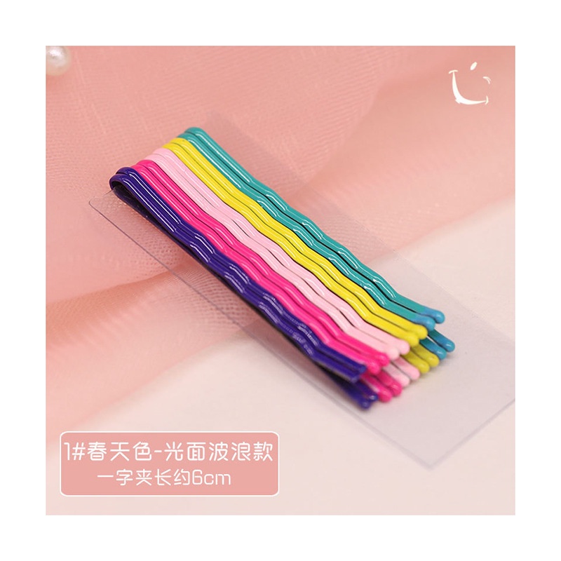 Kẹp tóc màu kẹo xinh xắn dành cho nữ