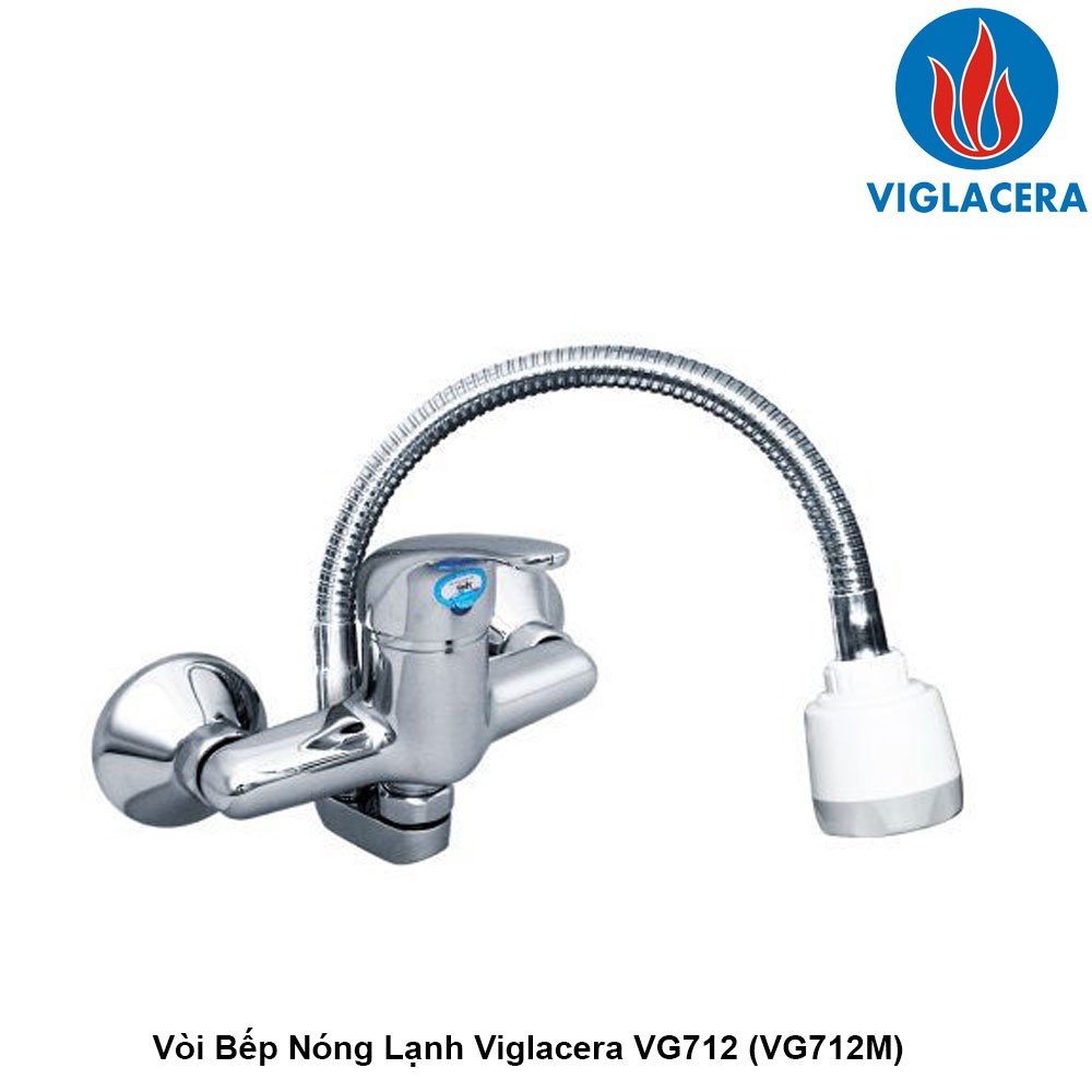 Vòi rửa bát nóng lạnh gắn tường Viglacera VG712