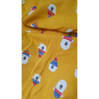 Vải cotton nỉ bông