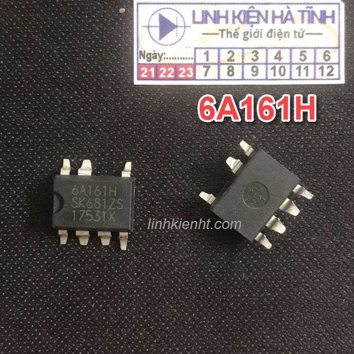 IC nguồn điều hòa STR6A161H STR6A161 6A161H 6A161 SOP-7 mới