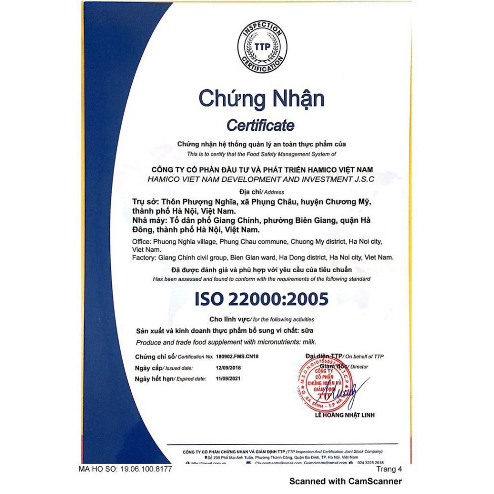 Sữa Nghệ DUMI CURCUMIN NANO NCT3 Cải Thiện Tình Trạng Đau D.ạ D.ày, T.á Tràng( 400g ) (Hàng chính hãng công ty NCT3 )