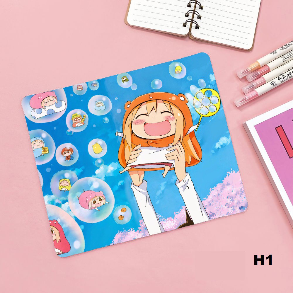 Lót chuột - Himouto! Umaru-chan - cô gái 2 mặt khổ 21x24x3 bo viền