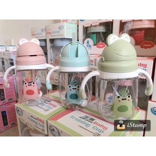 Bình uống nước cho bé GB Baby 260ml hình ếch