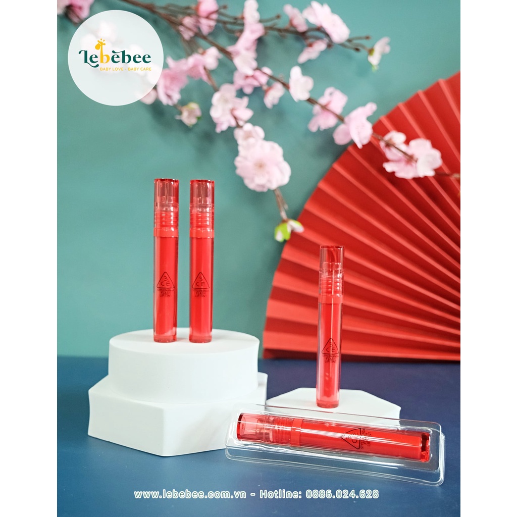 [CHÍNH HÃNG] Son 3CE LIP TINT màu cam/ đỏ