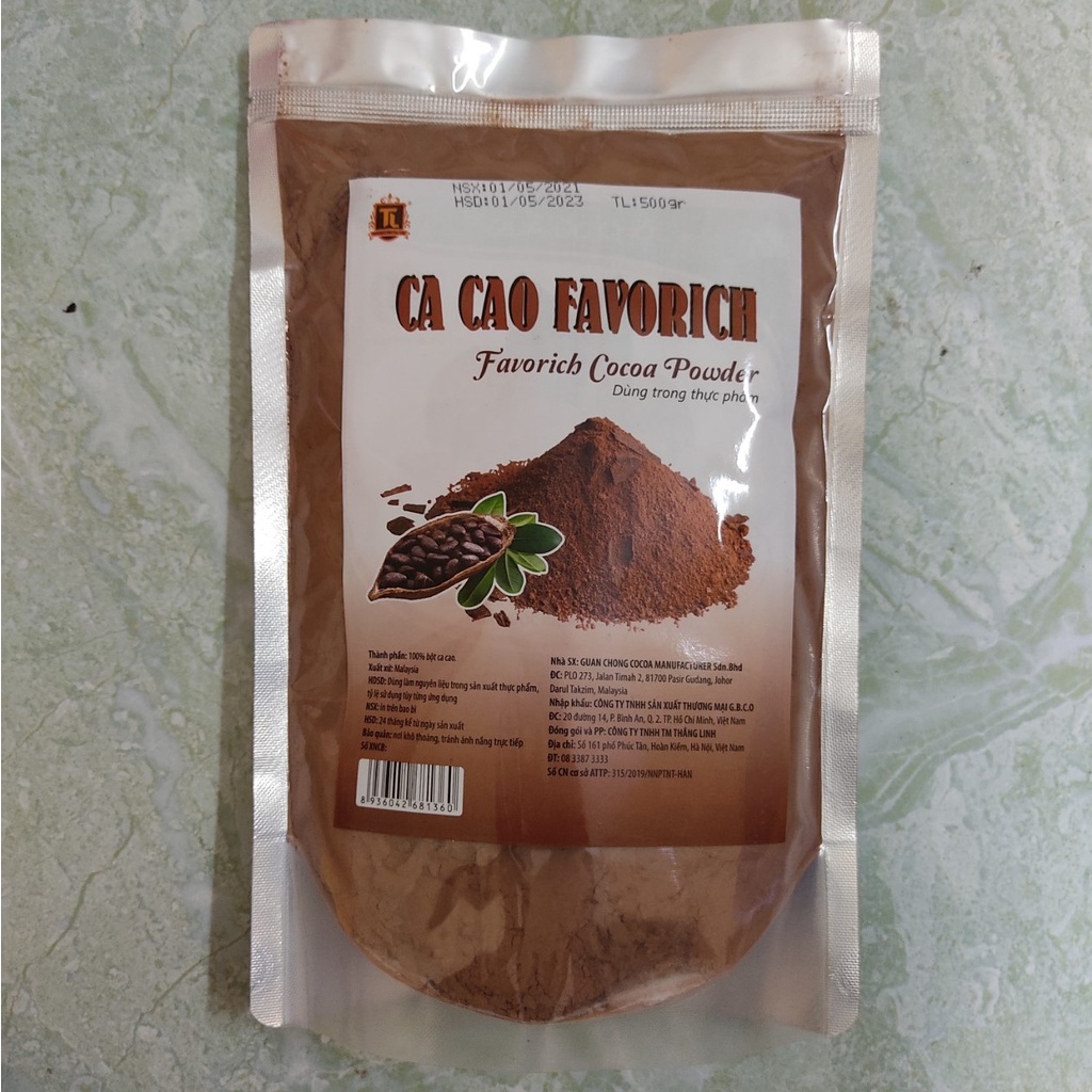 (HT) cacao-bột cacao nguyên chất 100%