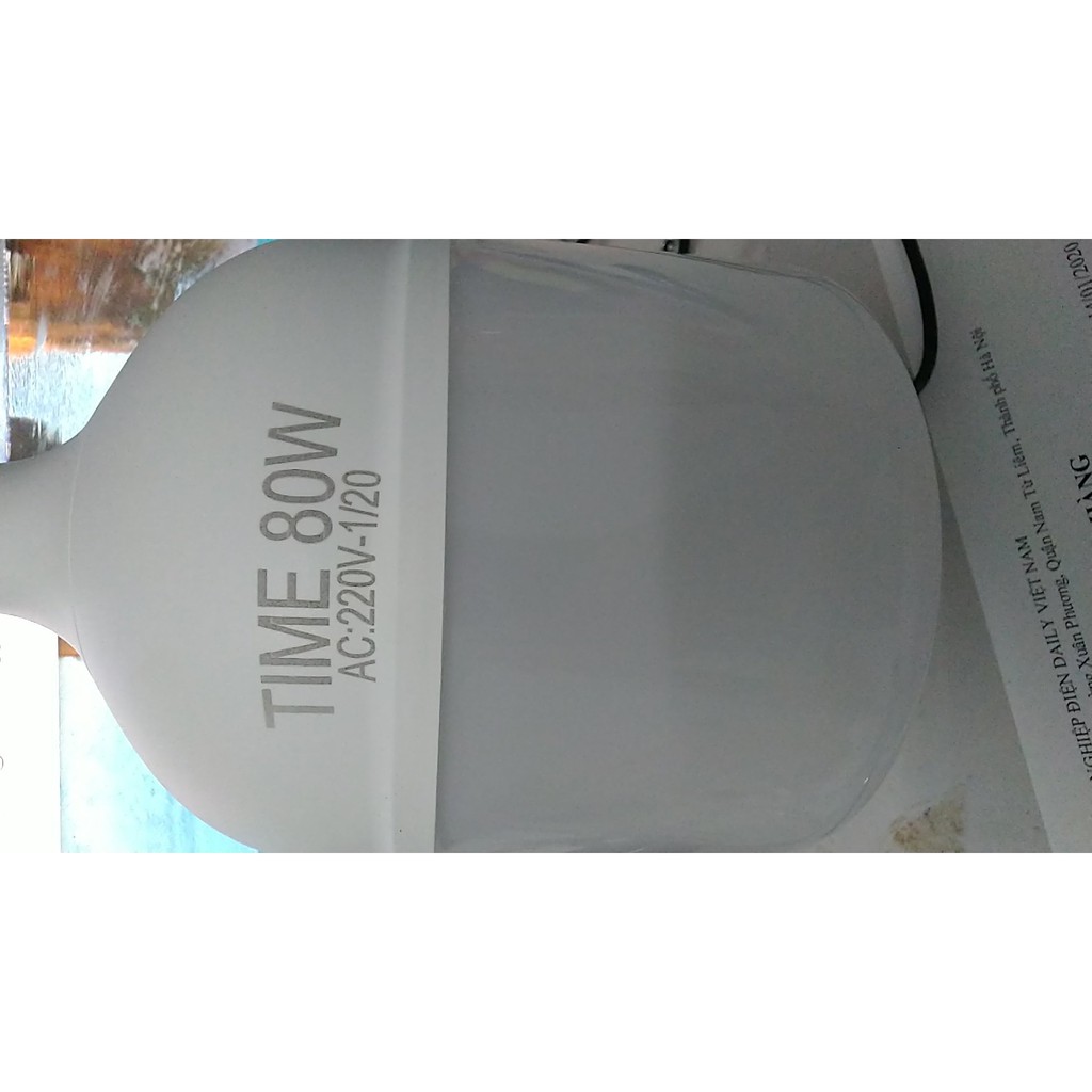 BỘ 3 BÓNG ĐÈN LED BÚP TRỤ SIÊU SÁNG 80W KHÔNG VỎ HỘP