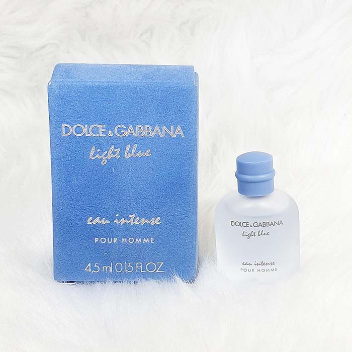 Nước hoa Nam mini D&G light blue eau intense pour homme (4.5ML)