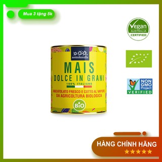 Bắp ngô ngọt hữu cơ đóng hộp 340g sottolestelle