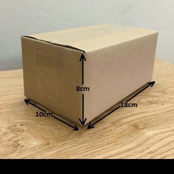 COMBO 50 thùng carton 18x10x8 đóng hàng cứng cáp