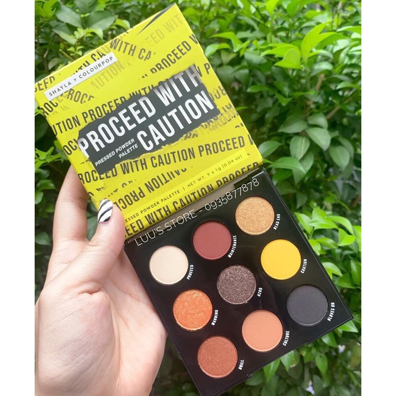Bảng Phấn Mắt Colourpop Proceed With Caution
