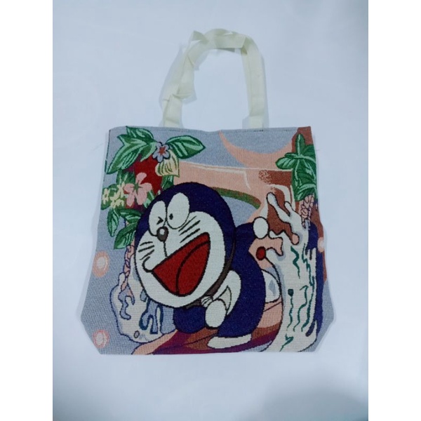 Túi tote thổ cẩm hoạ tiết chim cú vừa A4