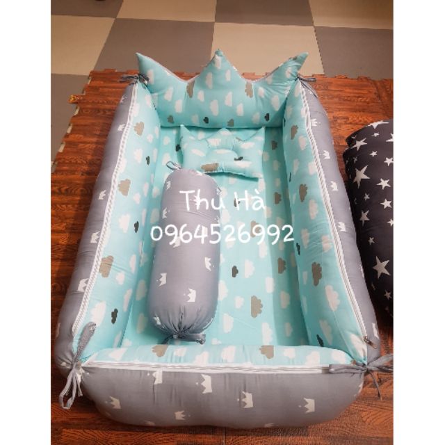 Set nôi, gối đầu và cá ngựa