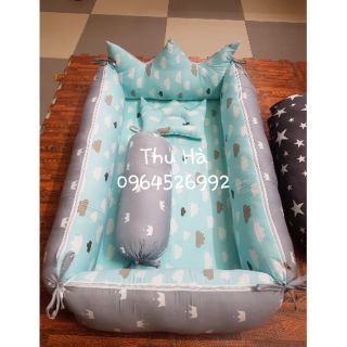 Set nôi, gối đầu và cá ngựa