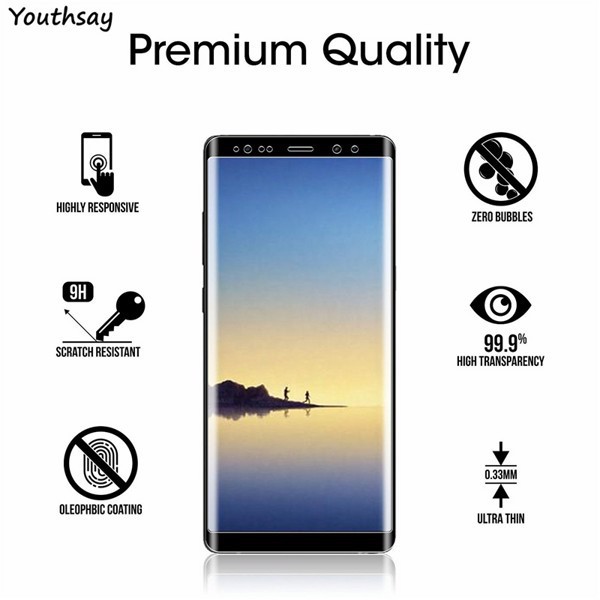 Kính Cường Lực Full màn Samsung S8 S8 Plus S9 S9 Plus Note 8 Note 9 S7 Edge