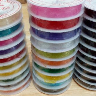 Cước thun xỏ hạt, làm vòng tay (nhiều màu)