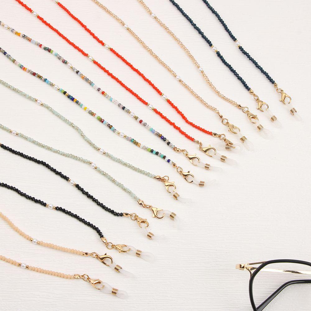 Dây Xích Nối Dài Bảo Vệ Mắt Kính Đọc Sách Chống Trượt Thời Trang Cho Nữ|Chuỗi Hạt