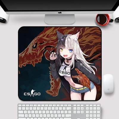 ♜☸♨qck+xtrfy greyhound lock edge csgo mouse pad super barley ear gaming game smooth desk pad customization