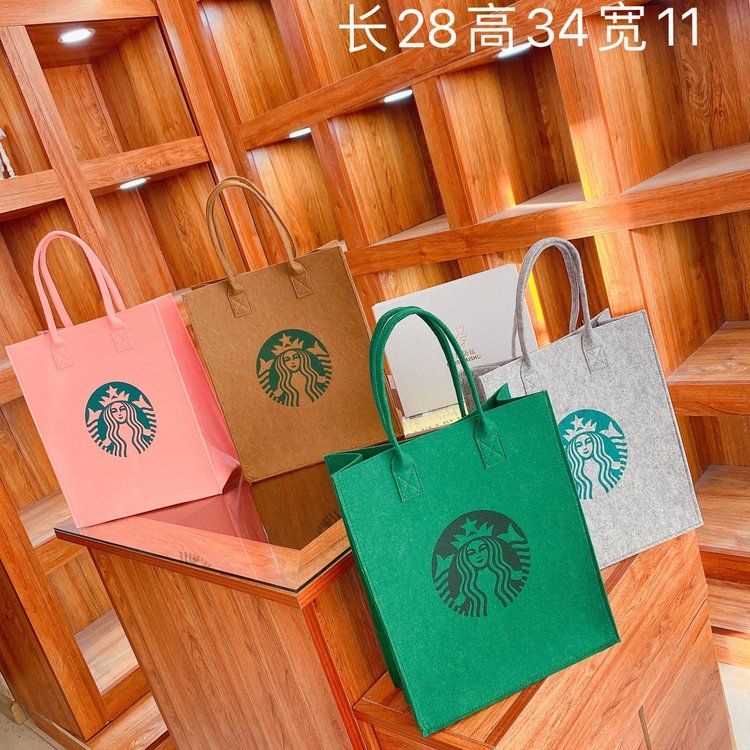 Túi Tote Vải Nỉ Thân Thiện Với Môi Trường Phong Cách Mới túi mua sắm siêu thị