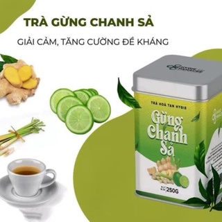 Trà gừng chanh sả hygie&panacee -tăng đề kháng tự nhiên - detox đẹp da