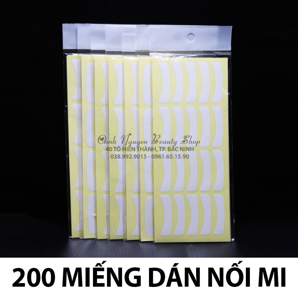 Miếng dán nối mi dưới [200 miếng/túi]