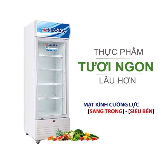 Tủ mát Alaska LC-833C - Chính hãng - Bảo hành 24 tháng - Mới 100%