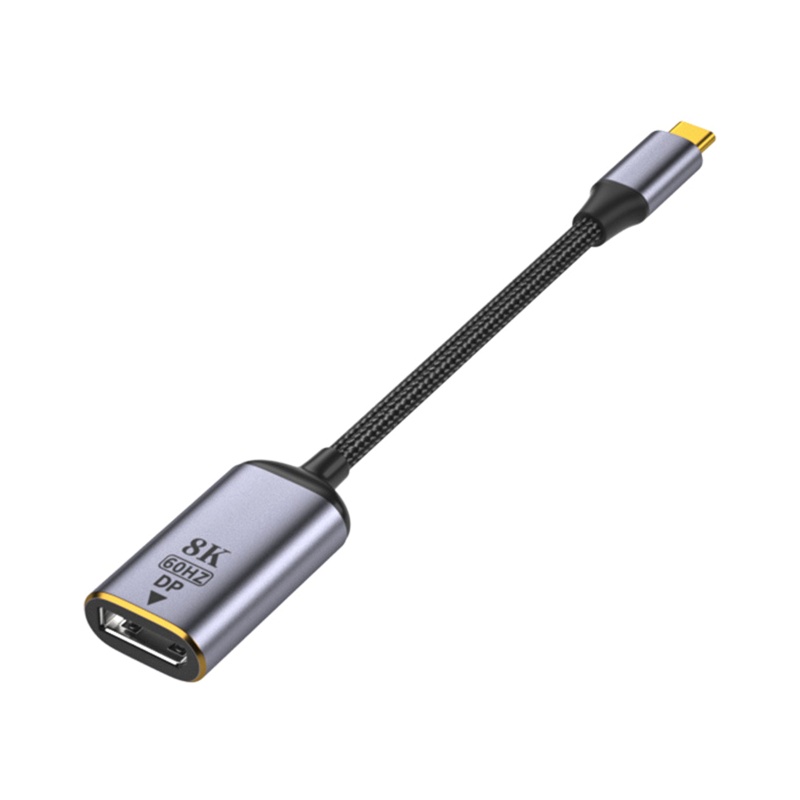 Dây Cáp Mạ Vàng Chuyển Đổi TYPE-C Sang DP mini DP Cho Ultra-HD Video
