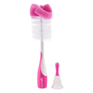 Cọ Rửa Bình Sữa Và Núm Ti Munchkin (có mút)