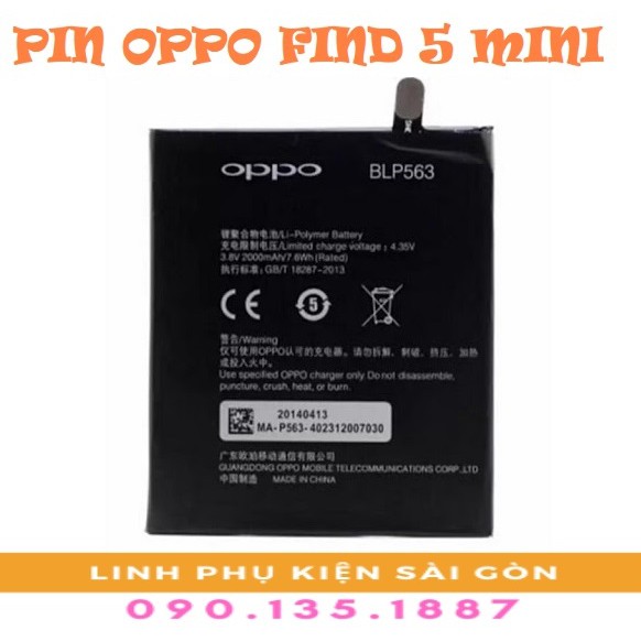 PIN OPPO FIND 5 MINI