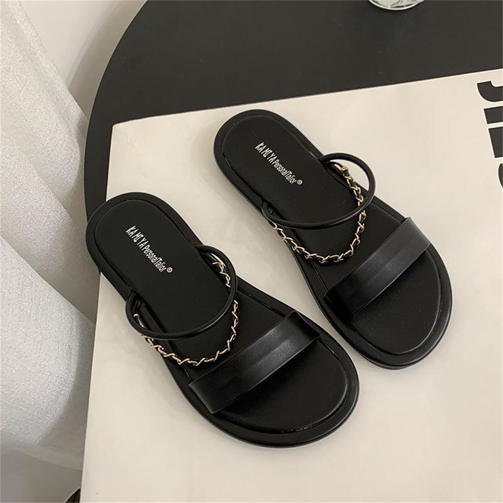 Xăng đan Đế Bằng Thời Trang Mùa Hè Dành Cho Nữ