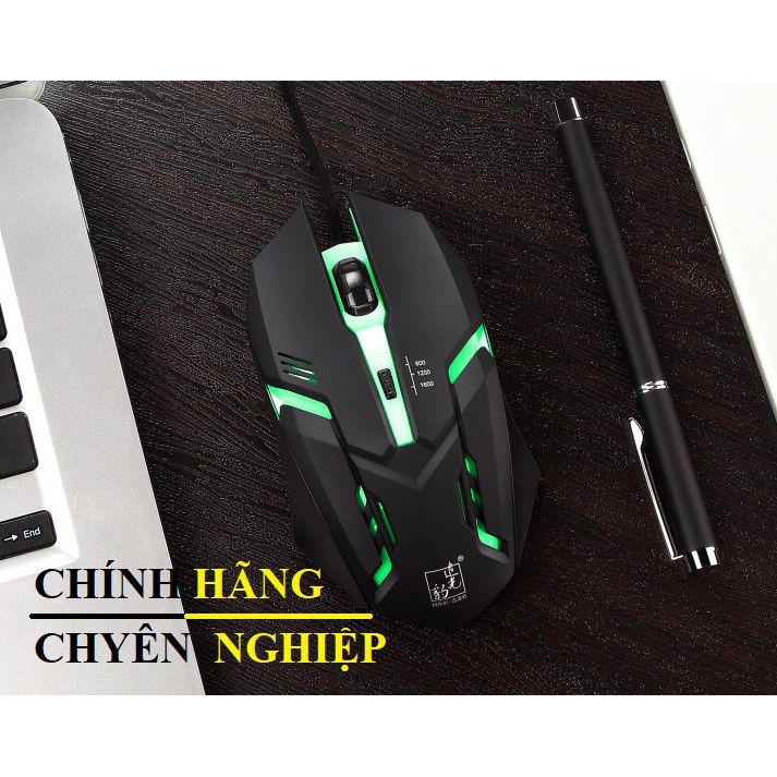 FREESHIP TỪ 50K _ Chuột Máy Tính Laptop Sky9 Có LED Nhiều Màu Chuyên Game - SIÊU NGẦU