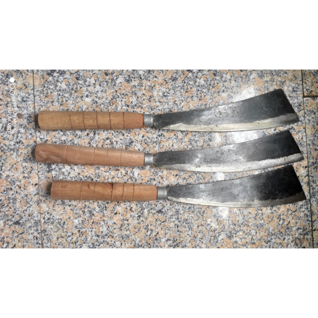 Dao mía  làm bằng nhíp xe oto 55cm
