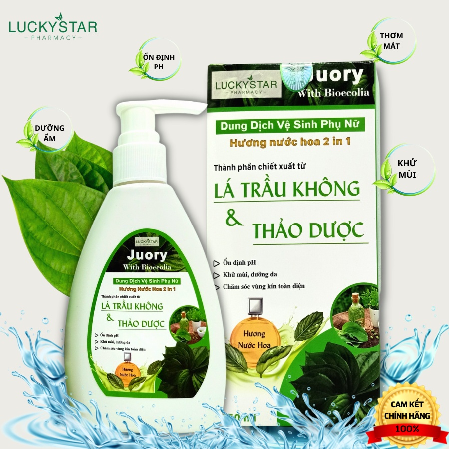 Dung Dịch Vệ Sinh Phụ Nữ Hương Nước Hoa Lucky Star 150ml