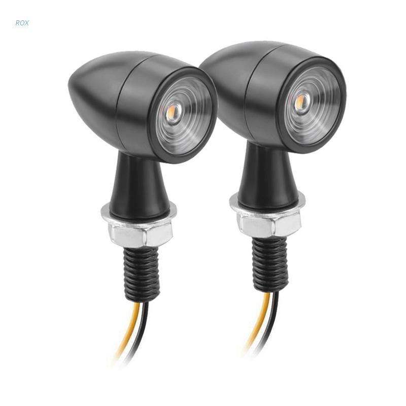 Set 2 Đèn LED Xi Nhan 8mm 12V Dành Cho Xe Mô Tô