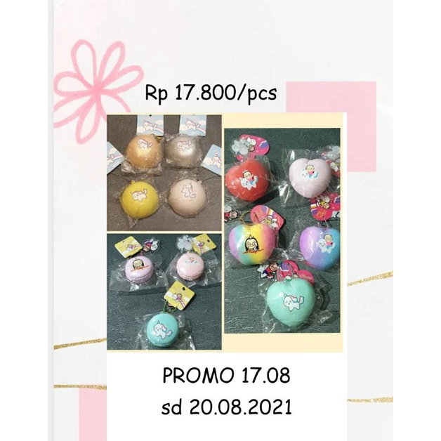 17.08 đồ chơi nat bun / quả tim nồng độ màu bánh macaroon Naut