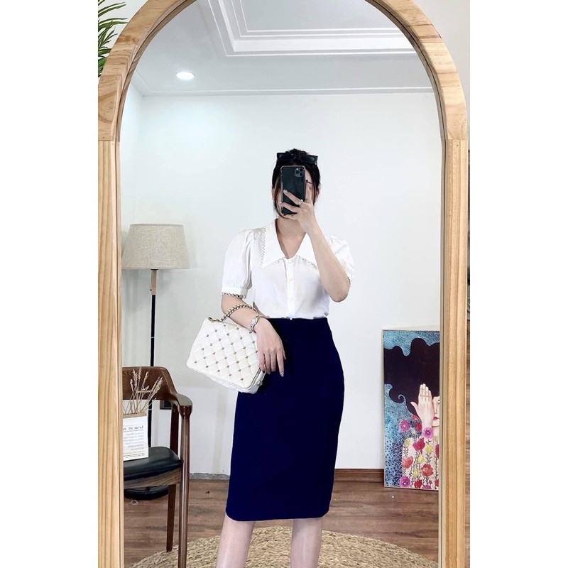 Chân váy đen umi co dãn công sở 5 xuất dư Zarza hàng xuất xịn chất umi co dãn mềm đẹp lắm | BigBuy360 - bigbuy360.vn