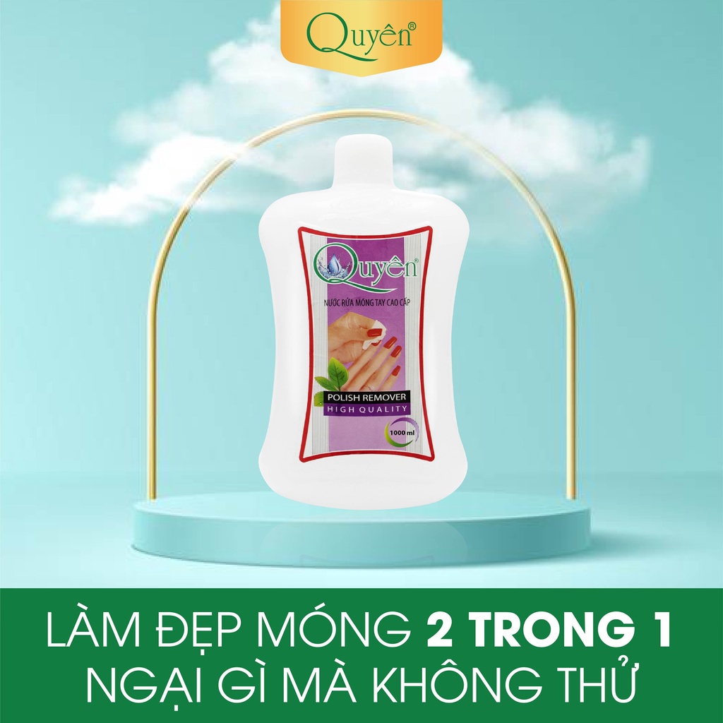 [1 lít] Nước rửa Aceton loại 1 - Quyên