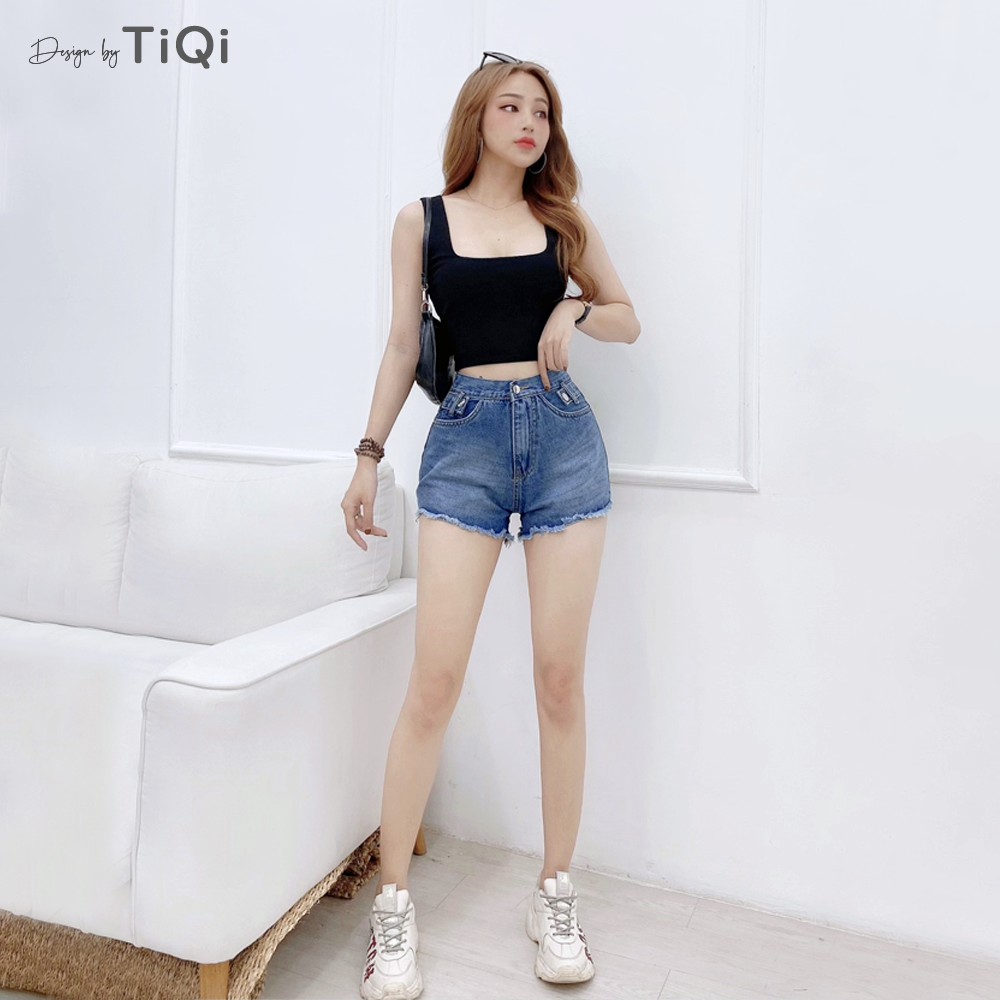 Quần short jean nữ TiQi Jeans S1-453