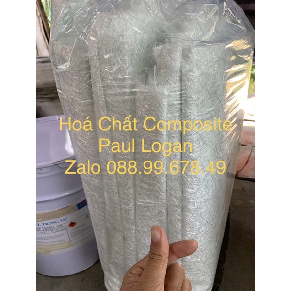 Sợi Thuỷ Tinh 1kg làm Composite, lót pô xe, chống cháy, cách nhiệt, cách âm, chống thấm