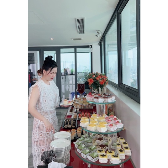 Đầm ren hoa cao cấp thiết kế bigsize chubby AG12-0822