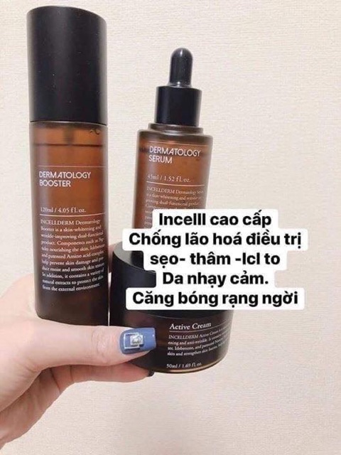 [Mã COS1904 giảm 8% đơn 300K] Set Dưỡng Incellderm dưỡng trắng căng bóng | BigBuy360 - bigbuy360.vn