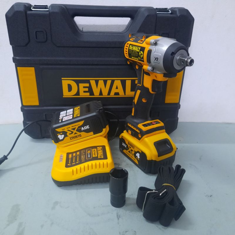 MÁY SIẾT BULONG DEWALT 20V , ĐỘNG CƠ KHÔNG CHỔI THAN HÀNG CAO CẤP