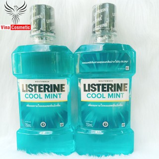 Nước Súc Miệng Listerine Cool Mint 750ml