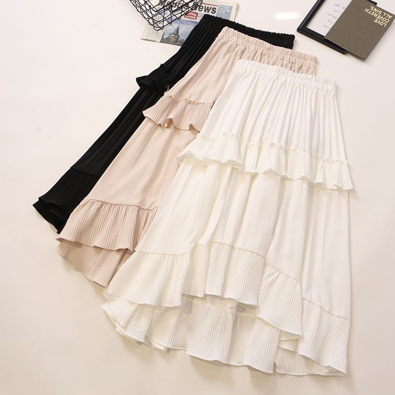 ( ORDER ) Chân váy xòe xếp tầng ulzzang (ảnh thật ở cuối) AK493 | BigBuy360 - bigbuy360.vn