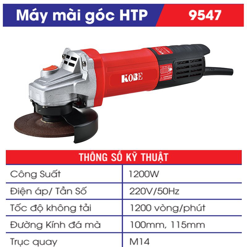 MÁY MÀI ĐIỆN TỬ CẦM TAY KOBE HTP-9547 - Hàng Chính Hãng 100%