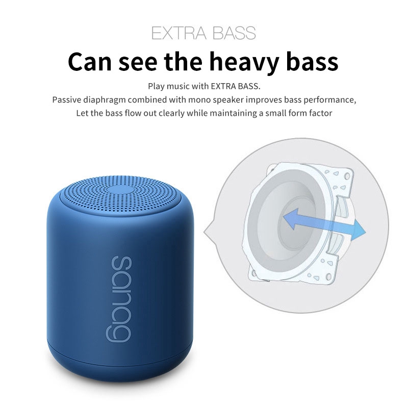 Loa Bluetooth Không Dây Sanag X6 Chống Thấm Nước Kèm Phụ Kiện