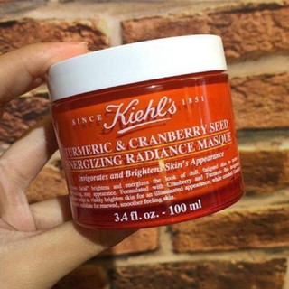 [AUTH-BILL-DATE2021] Mặt Nạ Nghệ Kiehls (Kiehl's Turmeric & Cranberry Seed Energizing Radiance Masque) 100ml