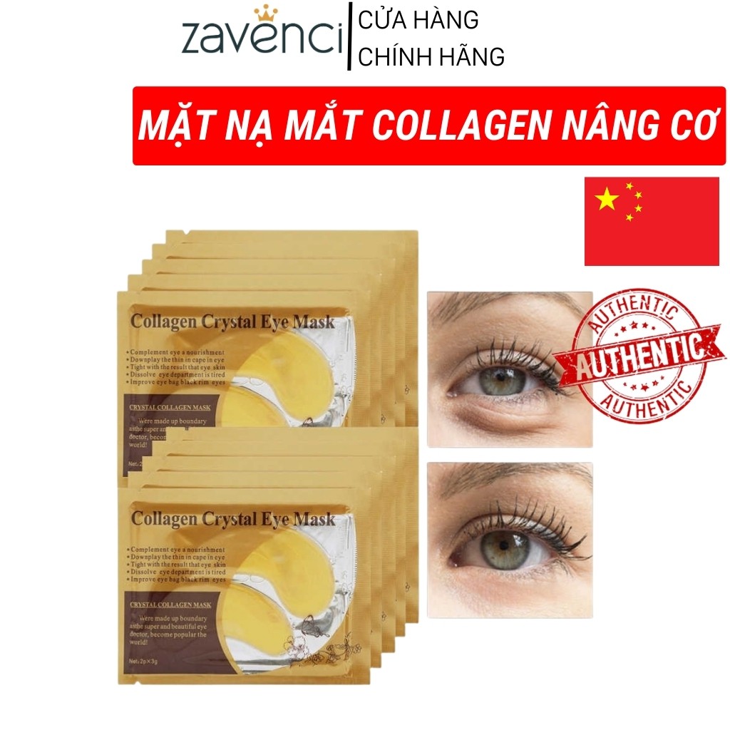 Mặt nạ mắt COLLAGEN Crystal Eyes Mask giảm quầng thâm mắt | Thế Giới Skin Care
