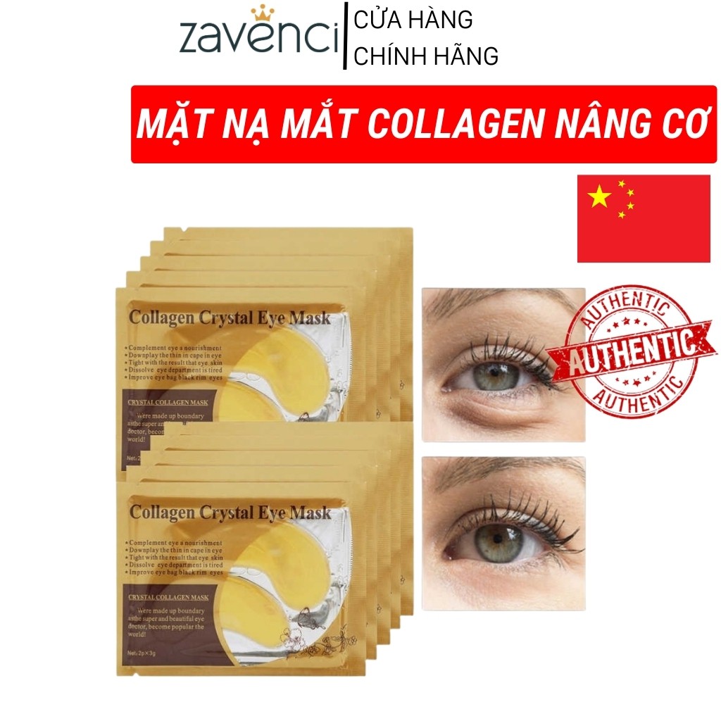 Mặt nạ mắt COLLAGEN Crystal Eyes Mask giảm quầng thâm mắt